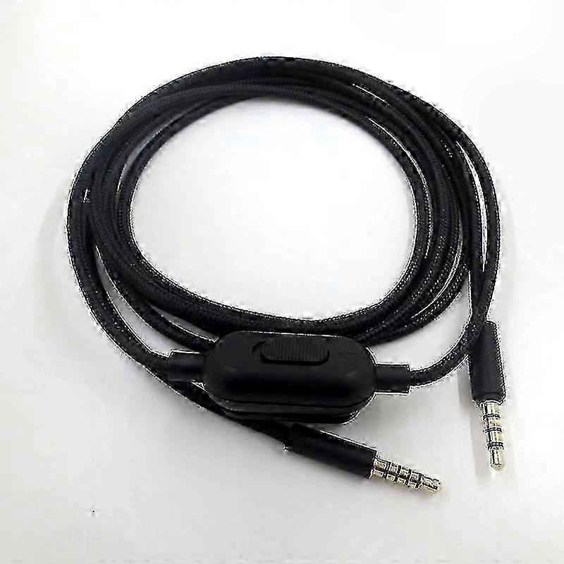 2M Replacement Cable for Gaming Headsets with Inline Mute Control