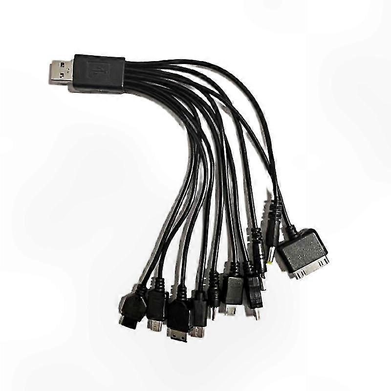 Multi-Functional 10-in-1 USB Charging Cable for Smartphones and Devices
