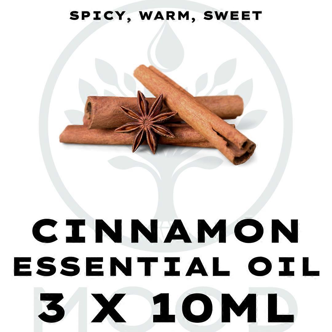 Cinnamon Essential Oil 3 X 10ml Multipack