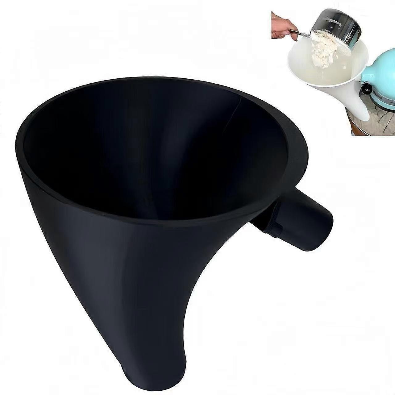 Flour Funnel Stand Mixer Attachment for Mixer KSM150 5-Quart Icing Egg Liquid Funnel