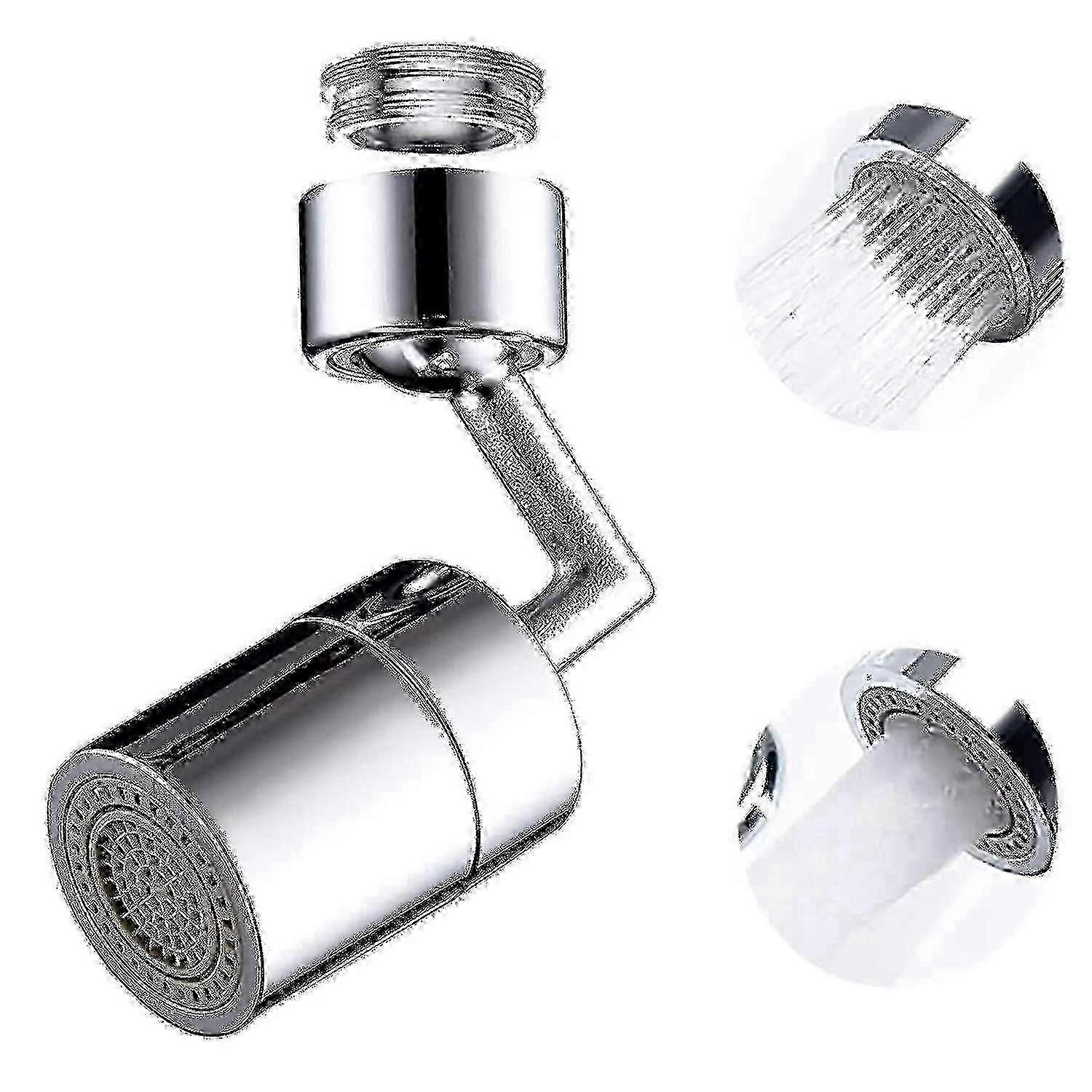 Rotating Splash-Proof Kitchen Faucet Extender with 1080 Filter Spray for Easy Washing and Cleaning