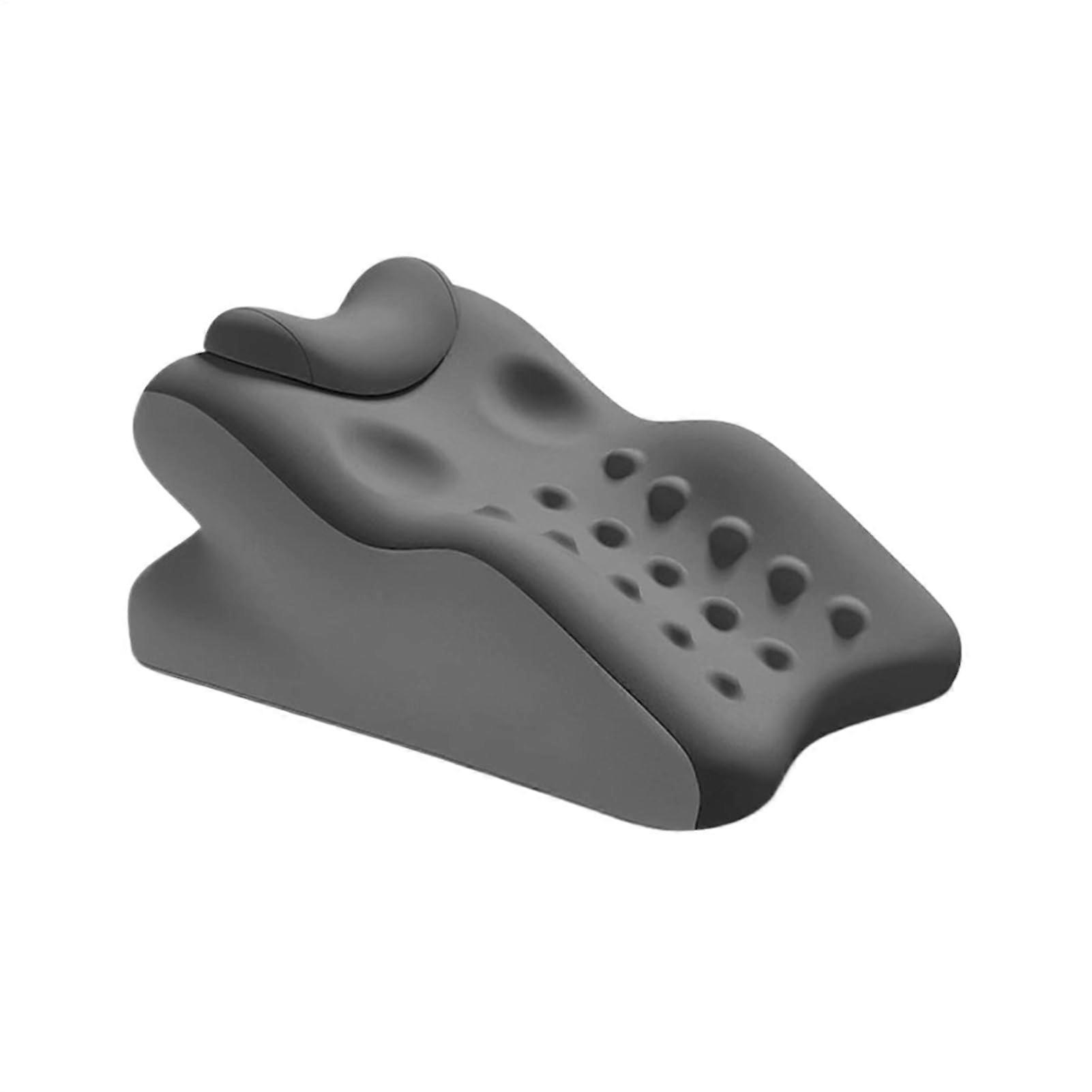 Pillow Wedges for Sleeping Memory Foam Neck Support Ergonomic Back Cushion Snoring Relief for Side Sleepers Reading Gray