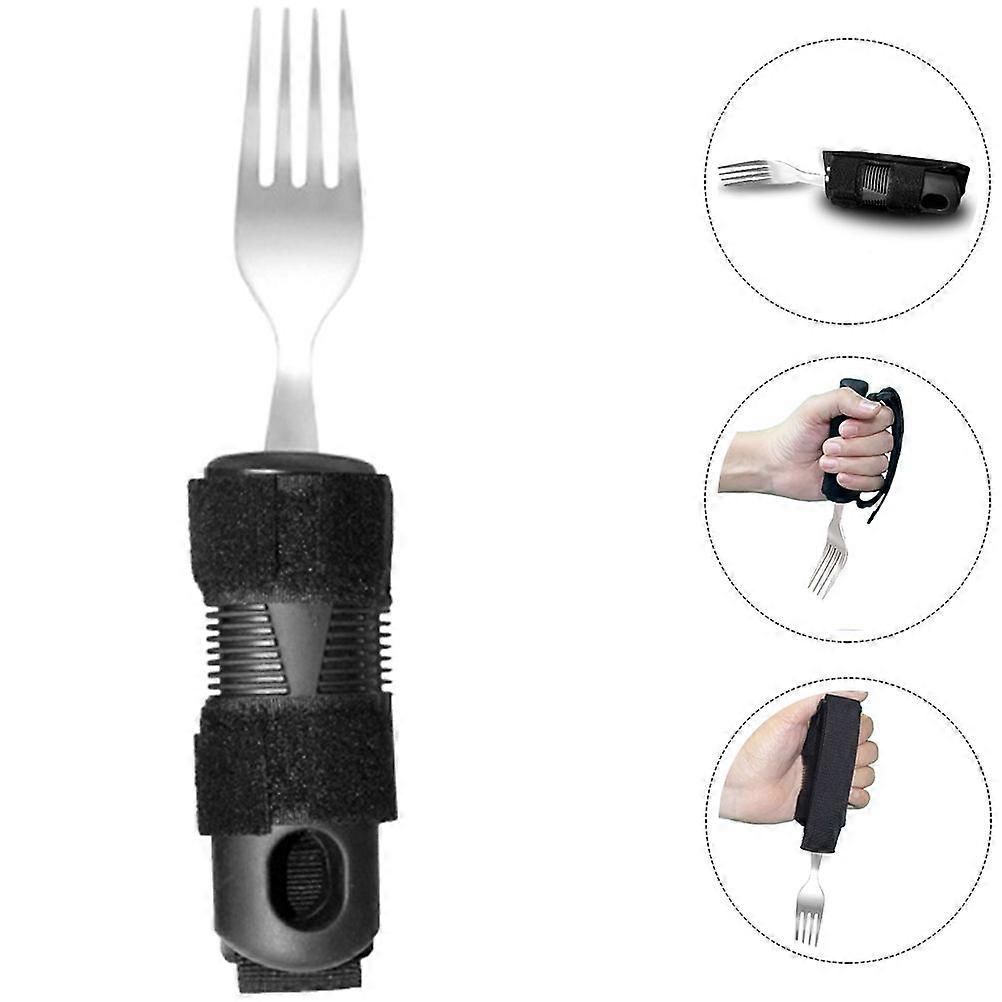 Adaptive Fork Stainless Steel Fork Elderly Anti-slip Fork Mealtime Eating Adaptive Fork Elderly Tableware