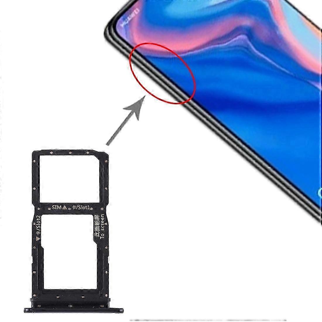 SIM Card Tray + SIM Card Tray / Micro SD Card Tray for Huawei P Smart Z / Y9 Prime