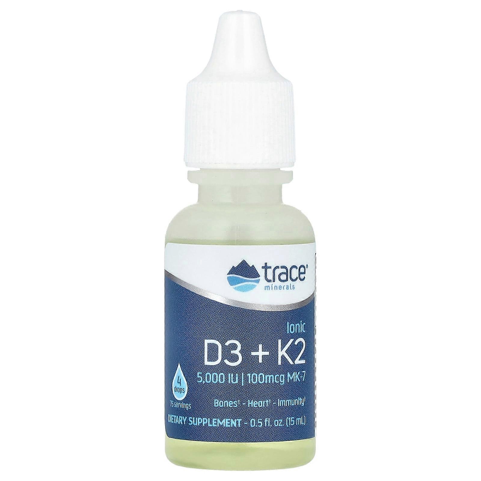 Spår, jonisk D3 + K2, 15 ml