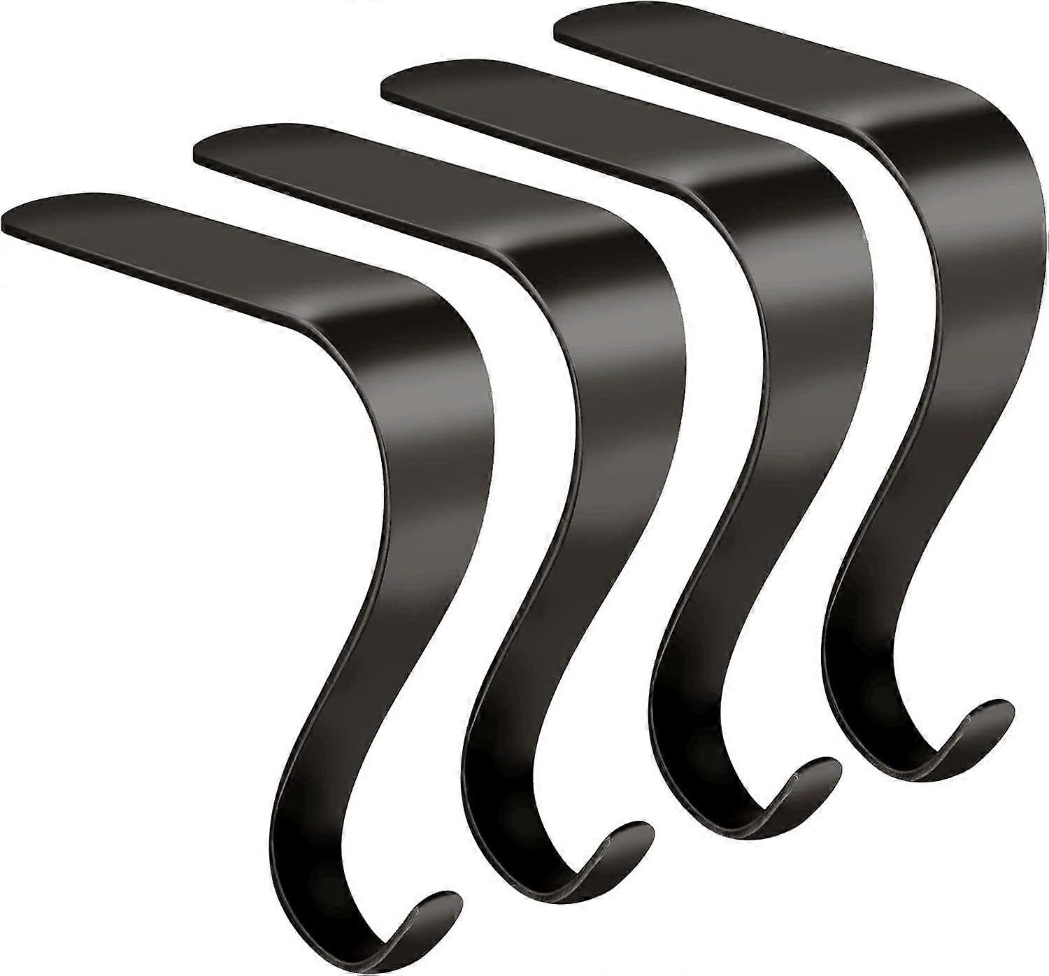 Christmas Stocking Holders for Mantel, Stocking Hangers Set Mantle Hooks