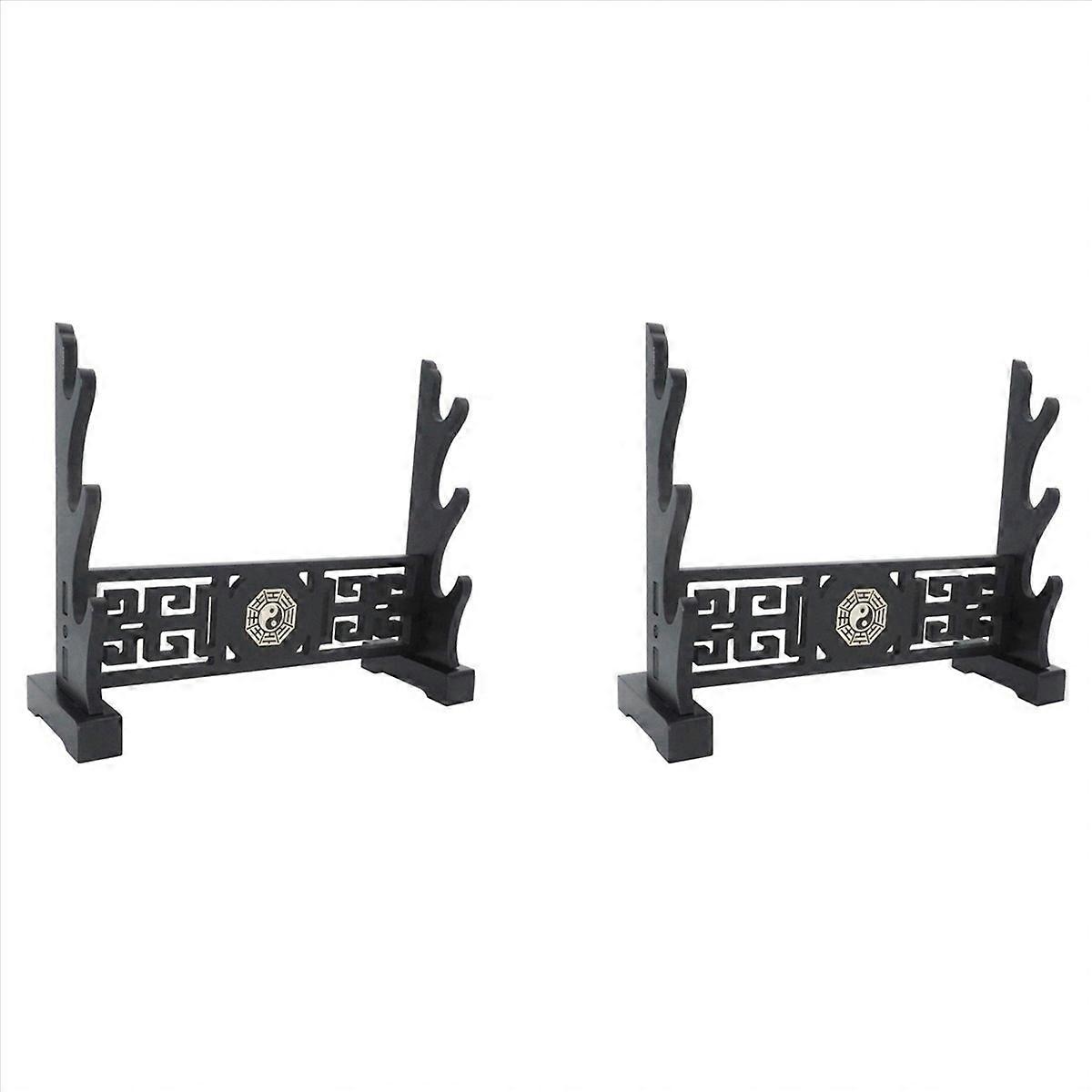 Sword Stand Weapon Display Stand Katana Genji Japanese Samurai-C