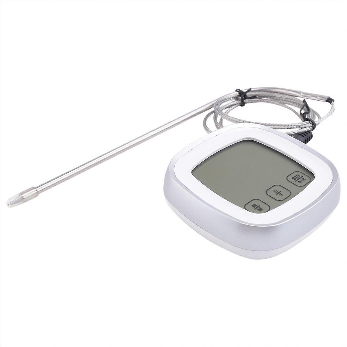 Digital Meat Thermometer for Grill - Oven Kitchen Cooking Instant Temperature Reader Gauge with Meta
