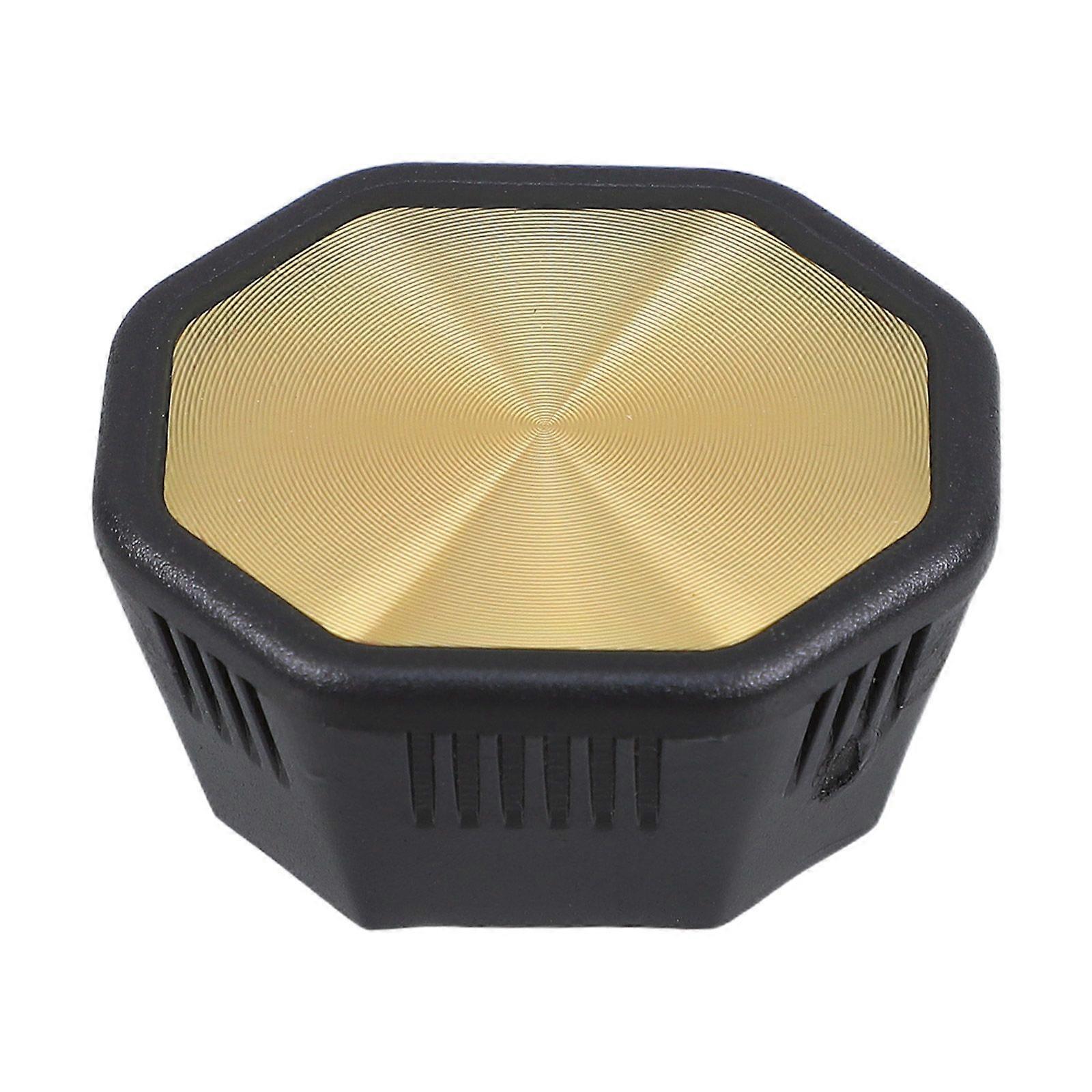 Pickle Racket End Cover Badminton Racket Handle Replacement Cap Badminton Racket Butt Cap for Badminton Tennis Rackets Golden