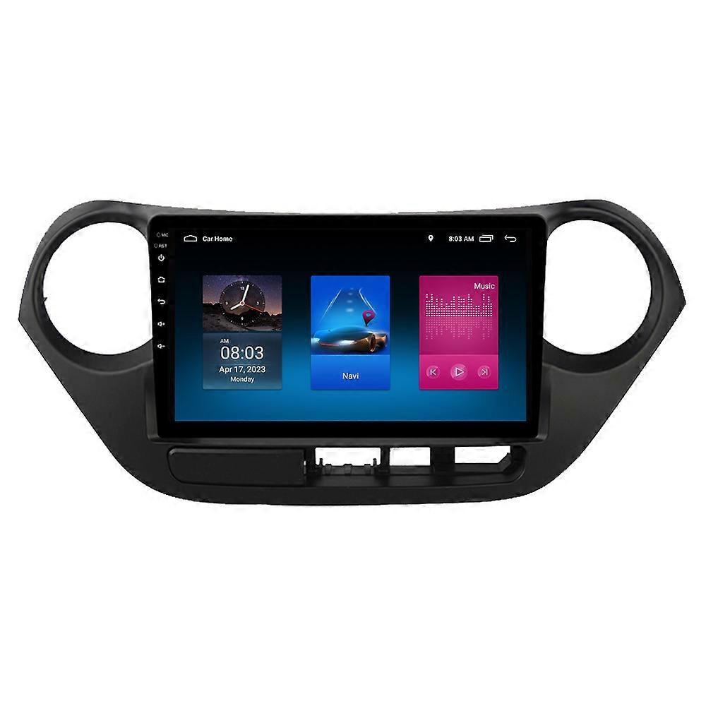 RoverOne Car Stereo Radio Bluetooth CarPlay Android Auto GPS Sat Nav Touch Screen for Hyundai i10 2 2013 - 2016