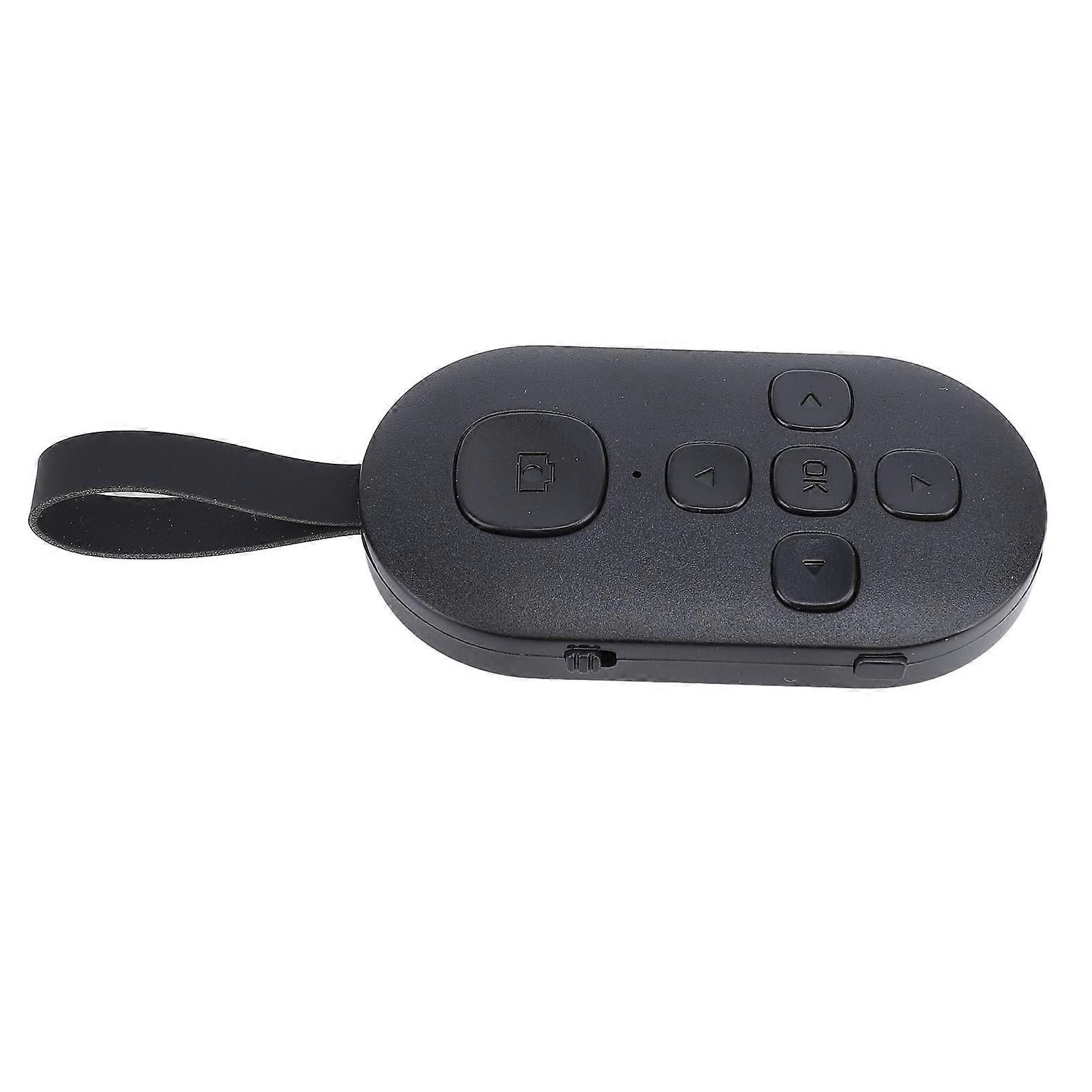 Scrolling Remote Control Page Turner BT for TikTok Mobile Phone Tablet Camera Shutter Photo Video Accessories Black 