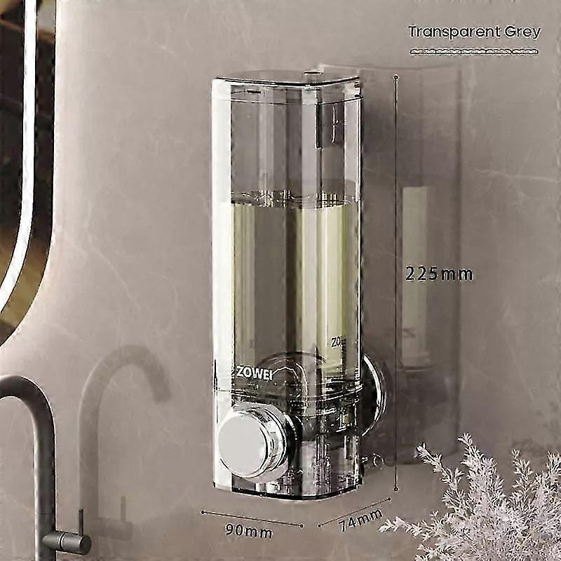 サクションカップソープディスペンサー16oz / 450mlウォールマウントシャワーソープディスペンサー