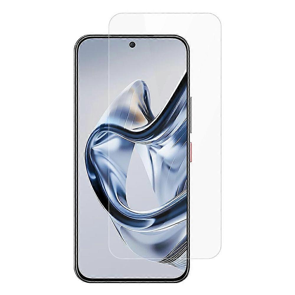 Compatível com ZTE nubia Air: Película protetora de tela de vidro temperado ultratransparente com borda curva de 0,3 mm