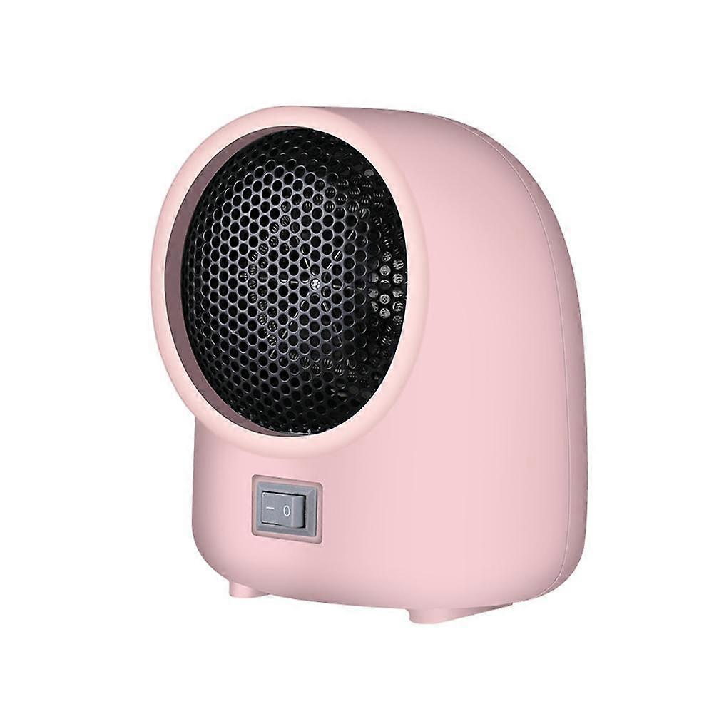 Compact 400W Desktop Fan Heater with Rapid Heating Low Noise for Home Office and Bedroom Use