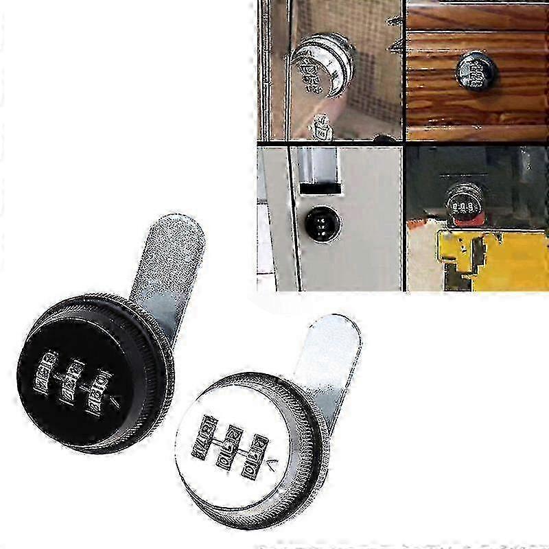 Mailbox Lock20mm/30mm 3 Digital Alloy Number Combination Condo Airbnb Cam Lock