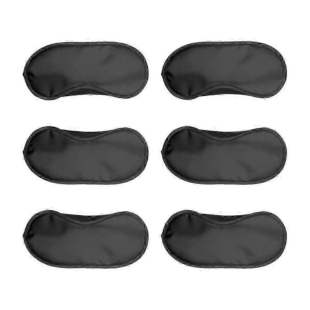 20Pcs Noon Break Eye Patch Simple Eye Shade Game Blindfold Sleeping Eye Patch Blinder Black18.5X8.5cmBlack SZRH