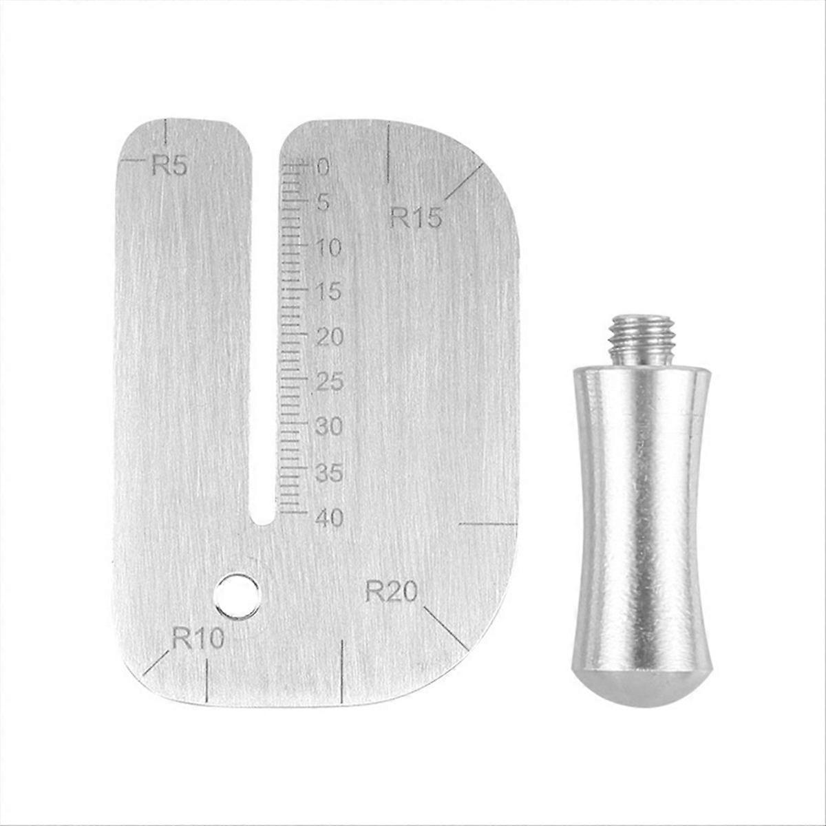 Leather Pulling Board Cutting Ruler Tool Leather Cut Auxiliary