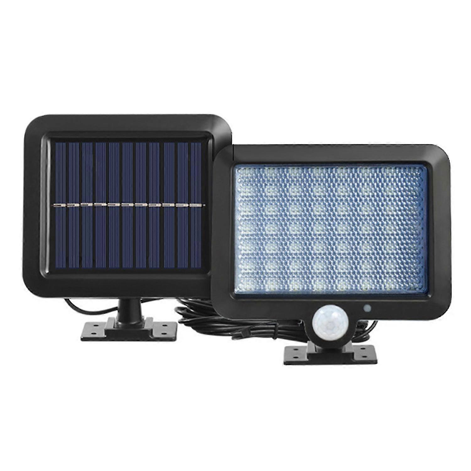 Solar Powered Sensor Wall Light Outdoor Waterproof Split Trial Installation Lighting Home Garden Lig