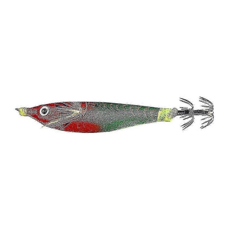 Assorted Color Round Belly Fishing Baits Artificial Fishing Squid Jig Lures with Shrimp Designs for Effective Fishing