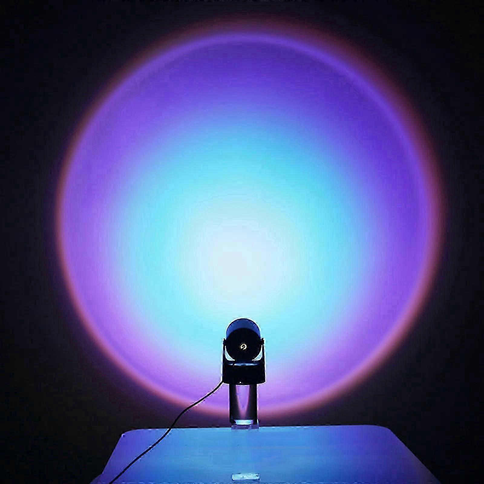 Usb Night Projector Led Lamp 90 Degree Rotation Projection Lamp Romant 2025