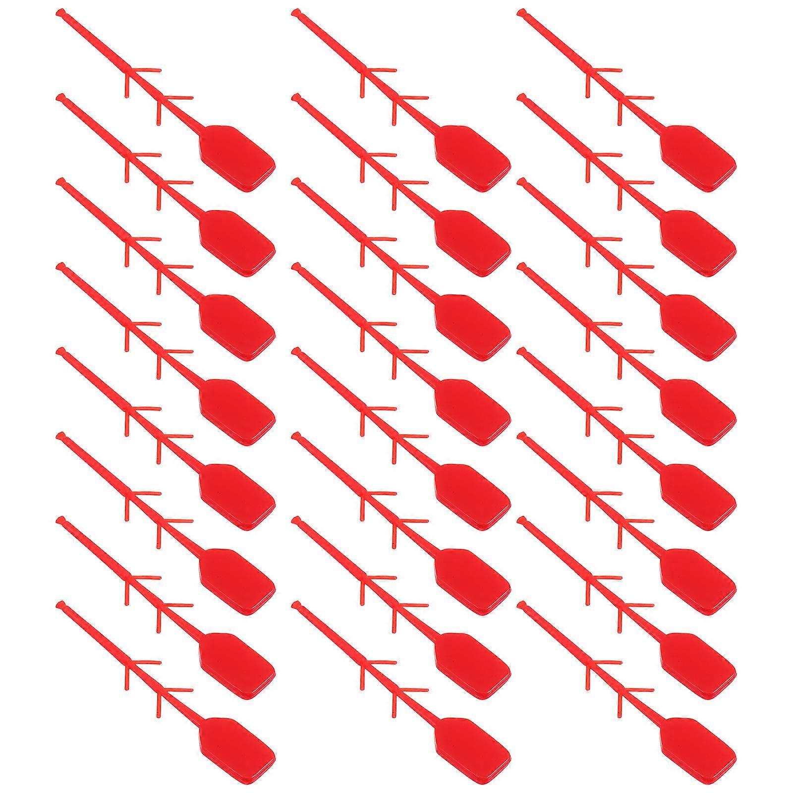 Plastic Fire Extinguisher Tamper Seals Self-Locking Pull Pins 100Pcs