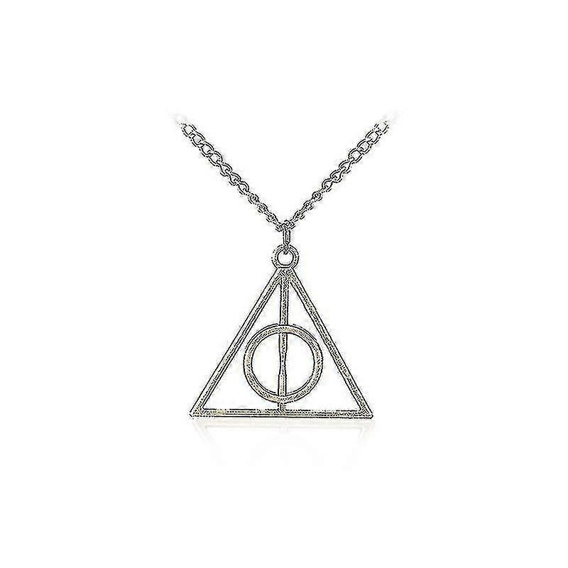 Na Deathly Hallows Triangular Vintage Necklace