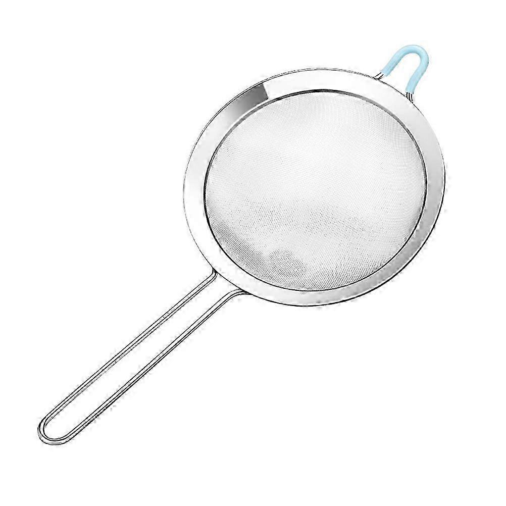 1 Set of Household Mesh Strainer Multi-function Flour Sieve Convenient Flour Strainer