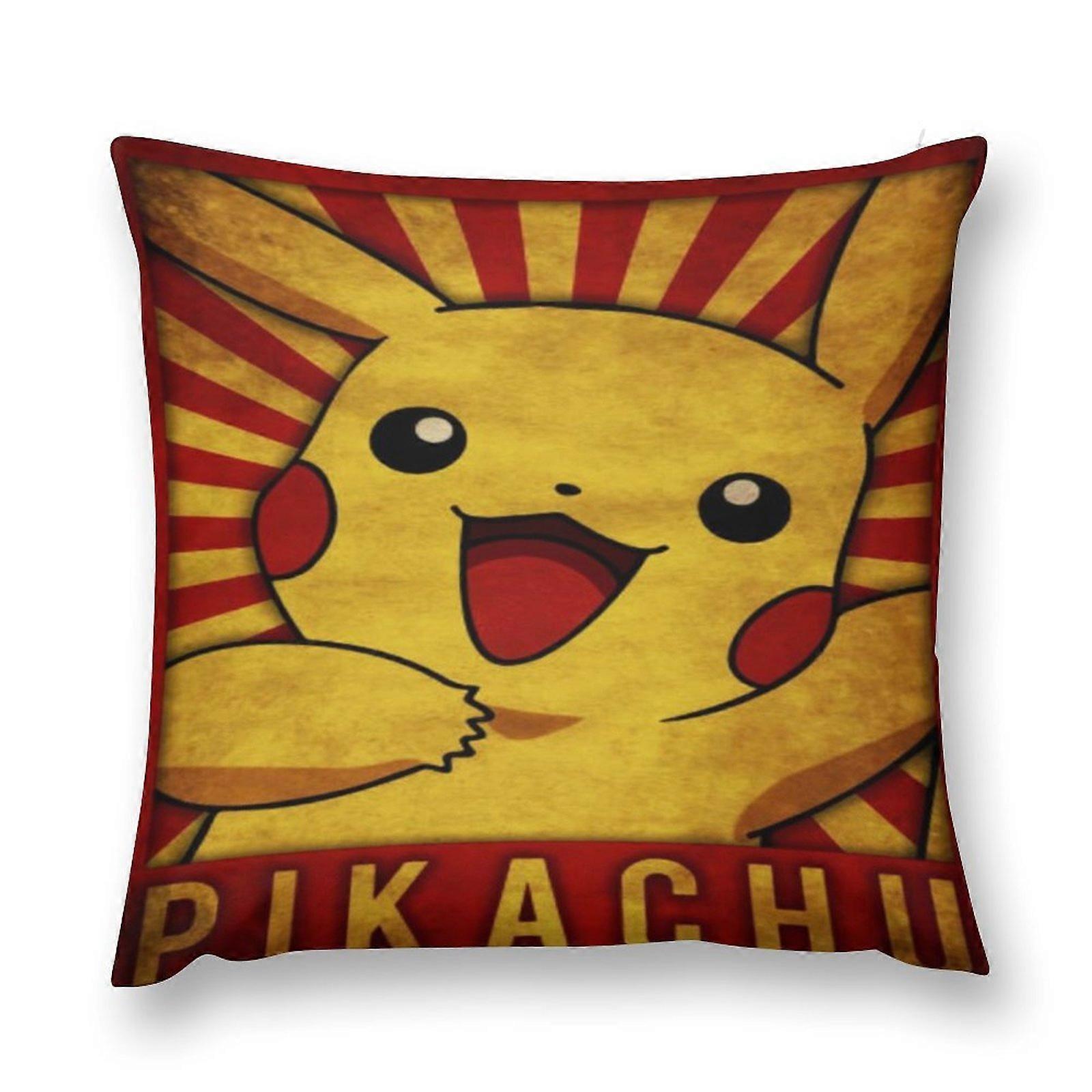 Pikachu Plush Pillow Case Throw Multisize Ultra-comfortable Pillowcase Cushion Anti-fouling Protective Cases