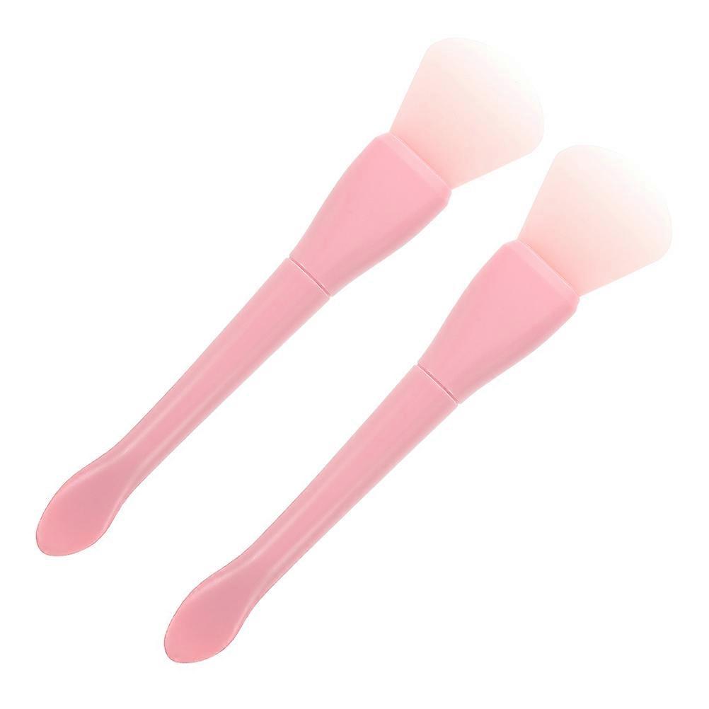 Silicone Face Mask Applicator Brush for Precise Facial Application 2Pcs
