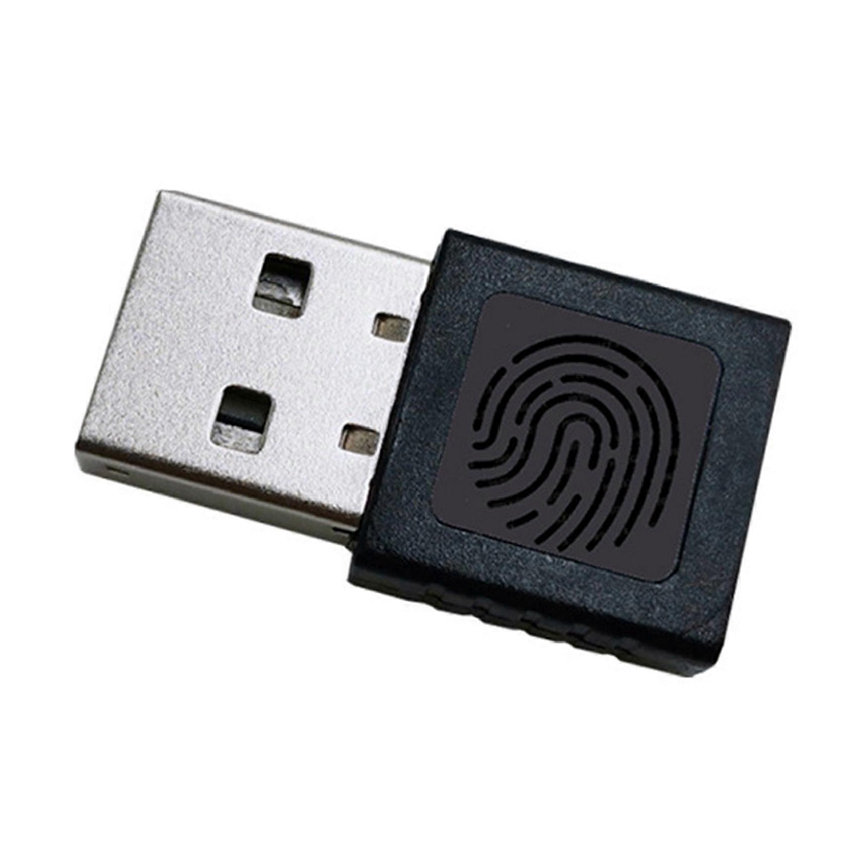 2X Mini USB Fingerprint Reader Module Device USB Fingerprint Reader for Windows 10 11 Hello Biometrics Security Key