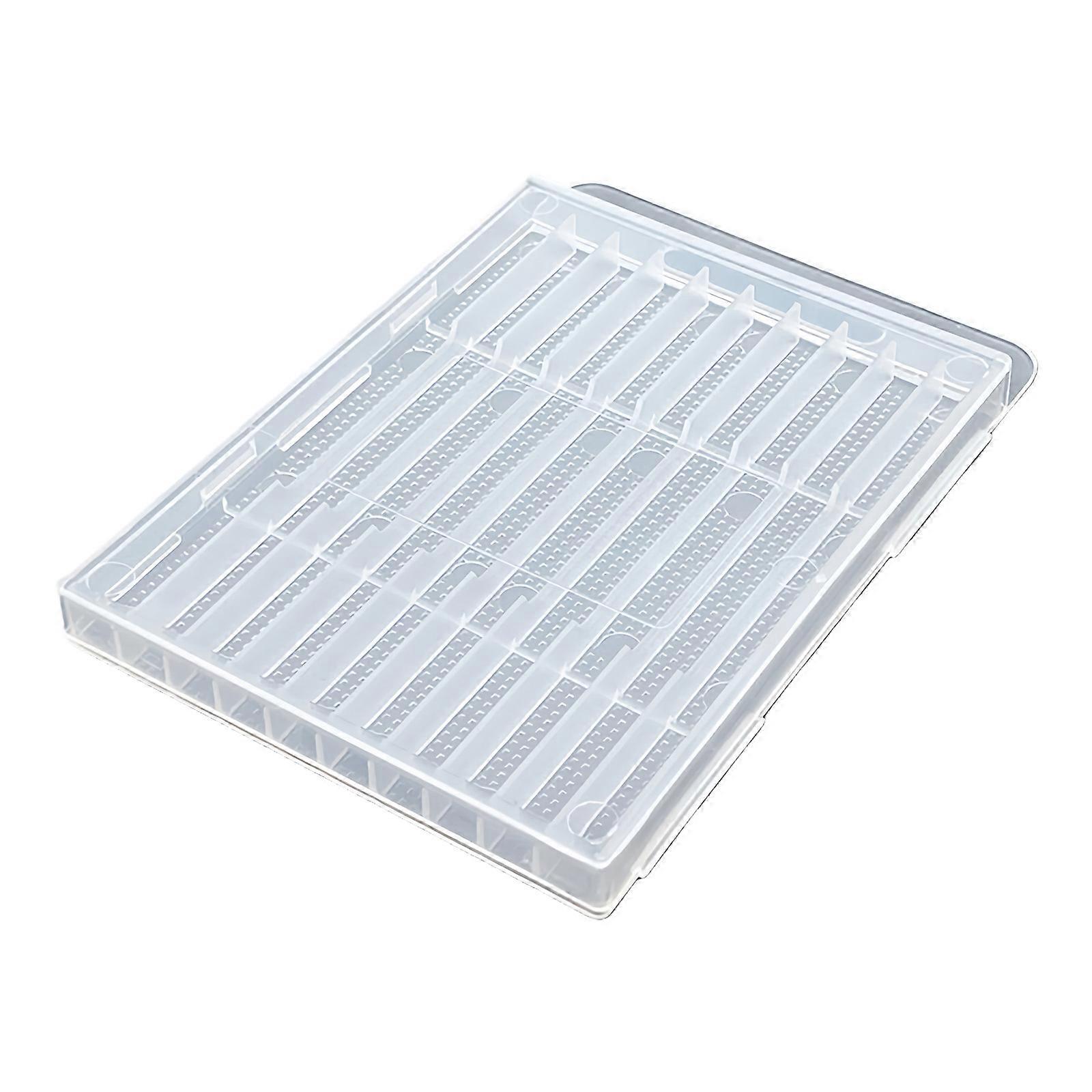 Professional Drill Bit Organizer Including Reinforced Structure and Easy Carry Hook for Workshop and Home Use  Size 4