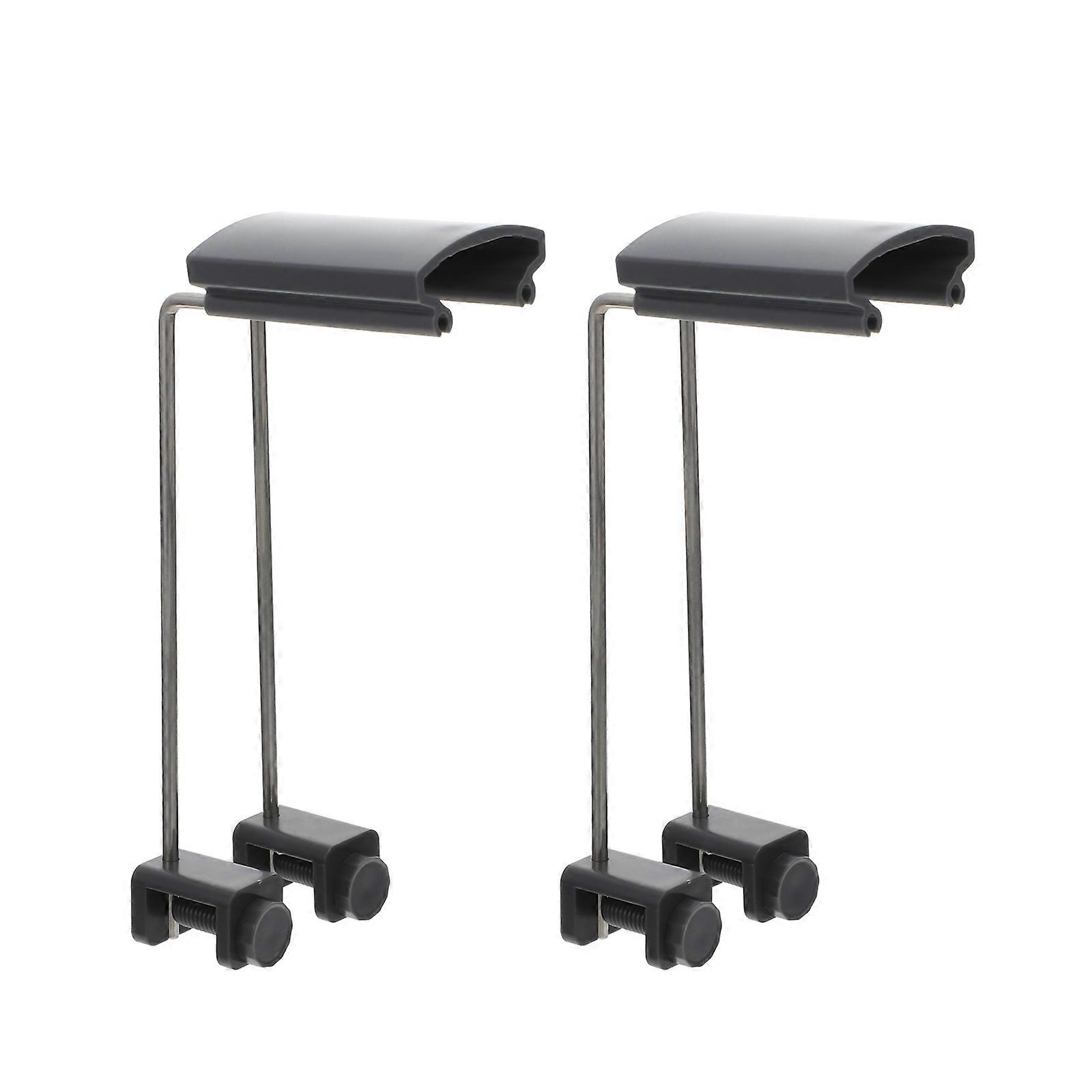 2pcs Adjustable Aquarium Light Stand, LED Holder for Fish Tank, Riser Support for Aquatic Lighting