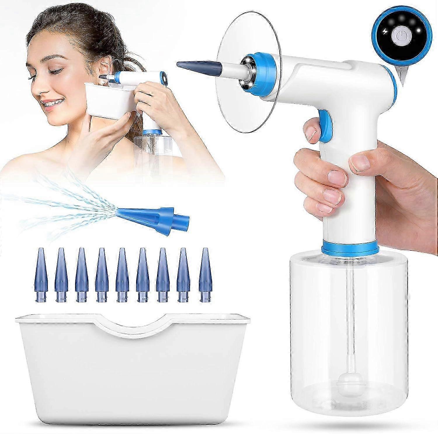 Home Earwax Removal Kit with Electric Cleaner and Multiple Mode Settings