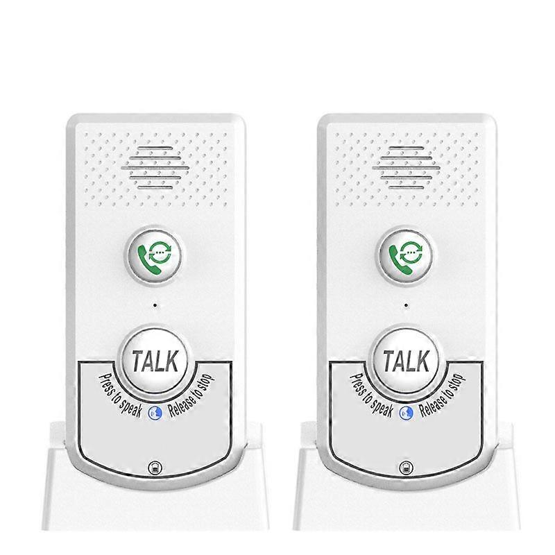 Wireless Intercom System Compatible With  Home, 2-Pack Bidirectional Voice Communication with Ultra-Long Range Portability -HK1201