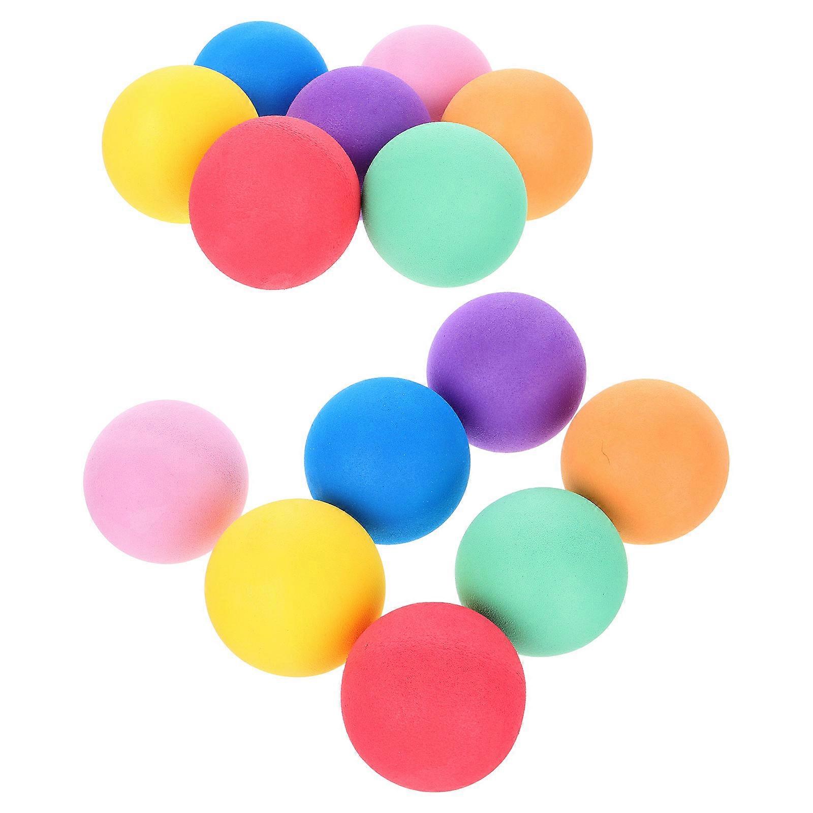 Small Sponge Ball Toy for Kids Playing 14Pcs Multi-Color Soft Play Balls