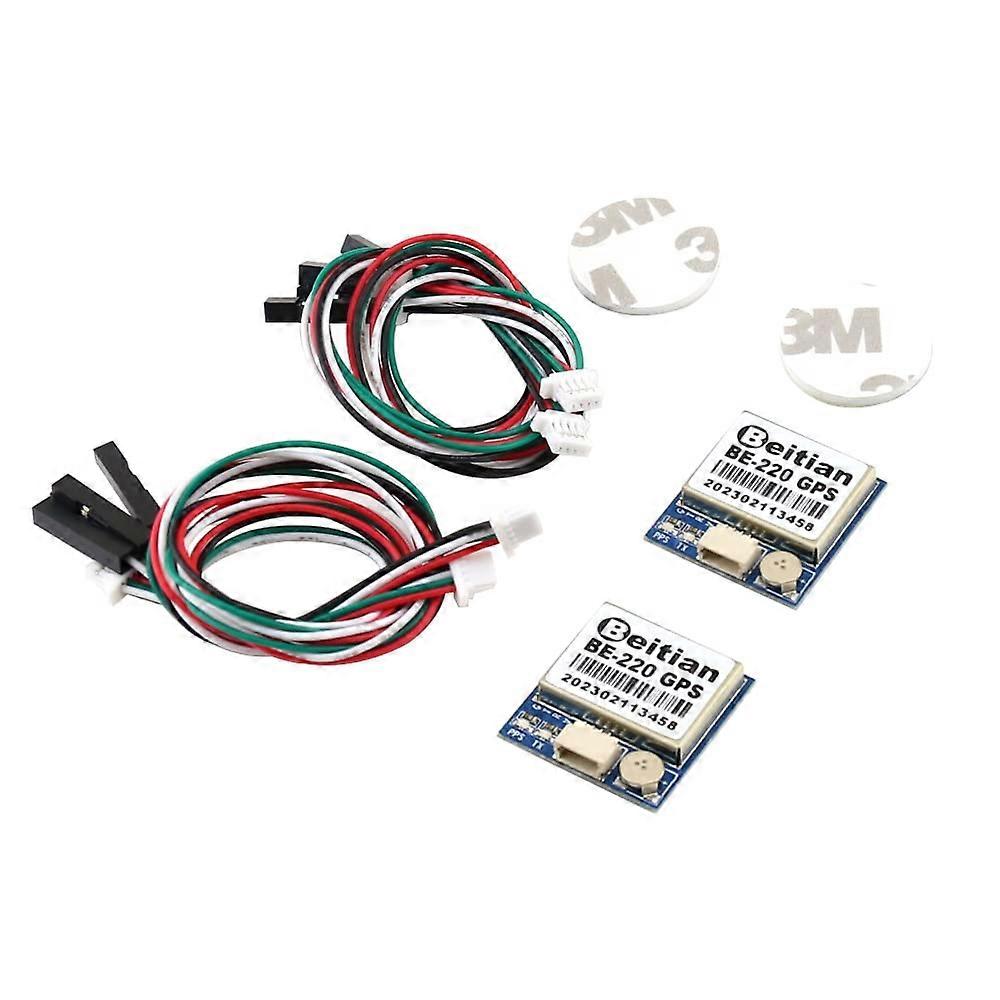 2PCS BE220 M8N GPS Module for Raspberry Pi and FPV Drone with Accurate Position Tracking