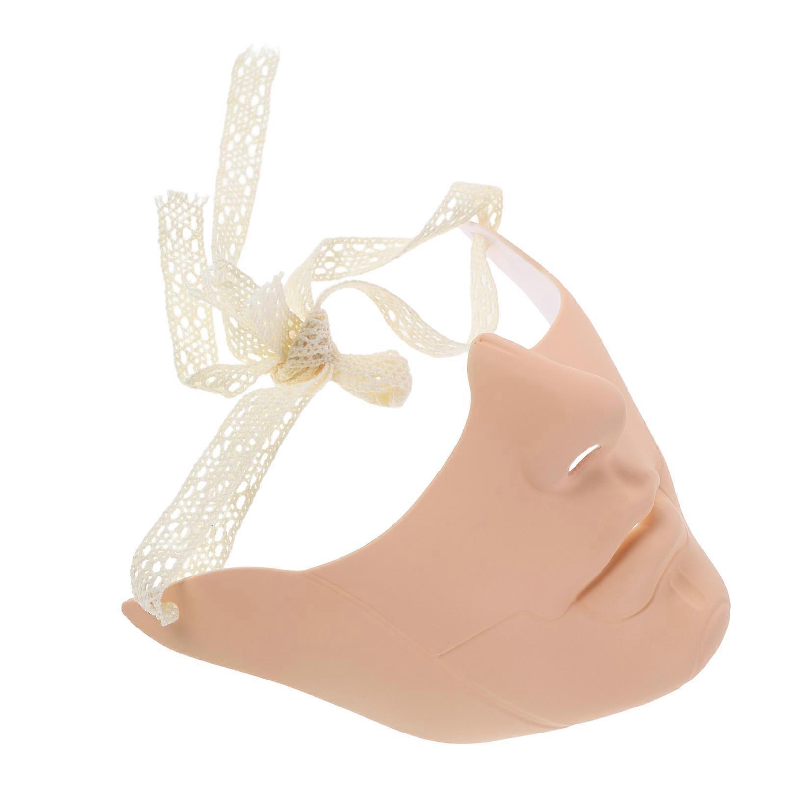 Mechanical Handsome Mask Half Face Mask for Cosplay Parties