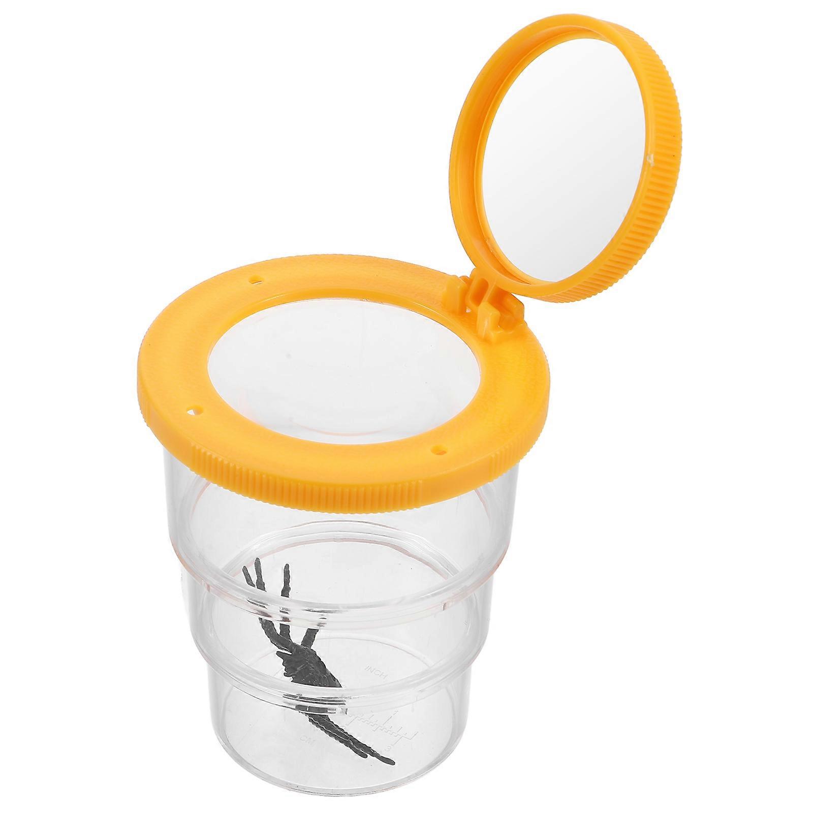 Insect Observation Container with Magnifying Glass for Outdoor Use Kids Exploration