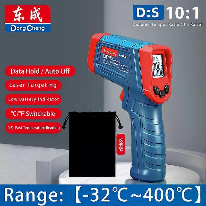 Infrared Non-Contact VA Color Screen Thermometer Handheld Industrial High-Precision Electronic Temperature Gauge