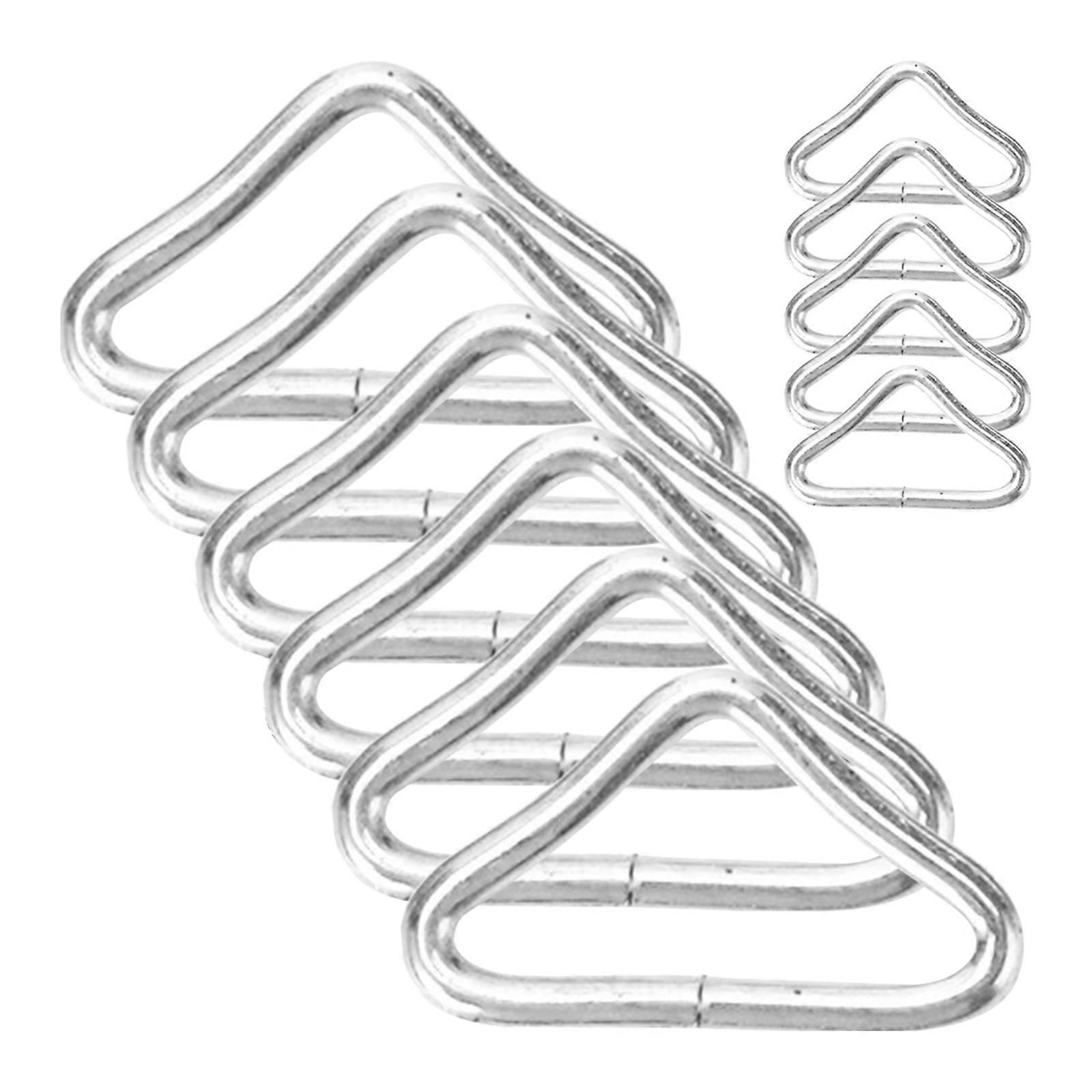 Metal Triangle Buckles Spring Hook for 30Pcs Trampoline Parts Usage