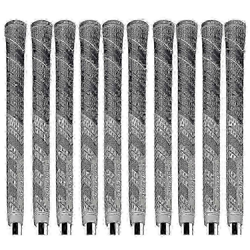 Compatible MCC PLUS 4 Golf Grips, 10-Pack Standard Size for Secure Handling