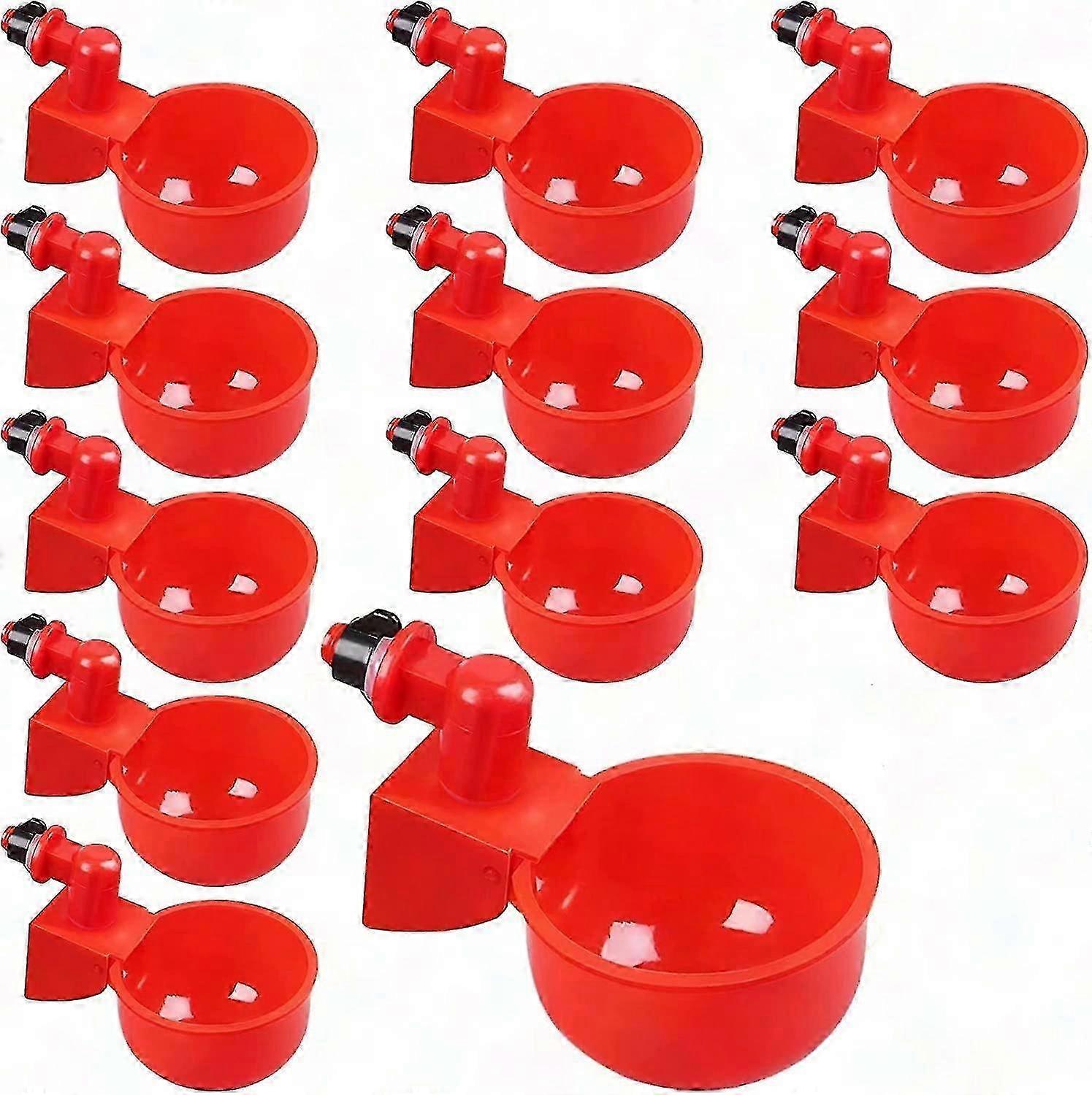 9-piece Automatic Poultry Watering Kit - Chicken Waterer System