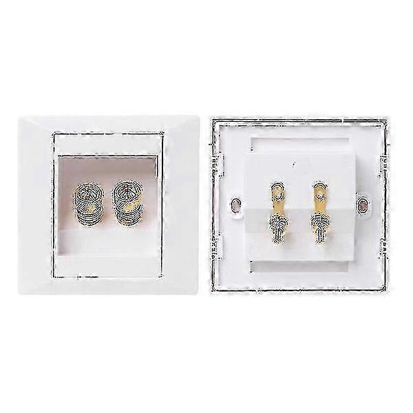 Wall Socket Audio Video Panel Speaker Junction Box Power Outlet Zekai 2
