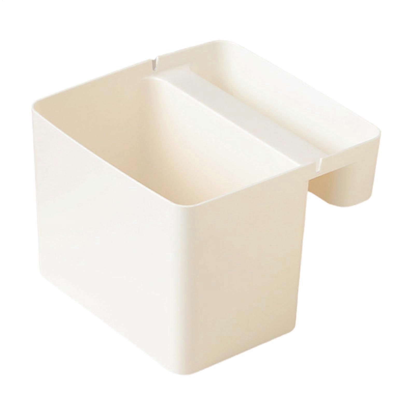 Bedside Storage Organizer Dual Layer with Bottle Holder for Bunk Beds Dorm Room and Small Spaces