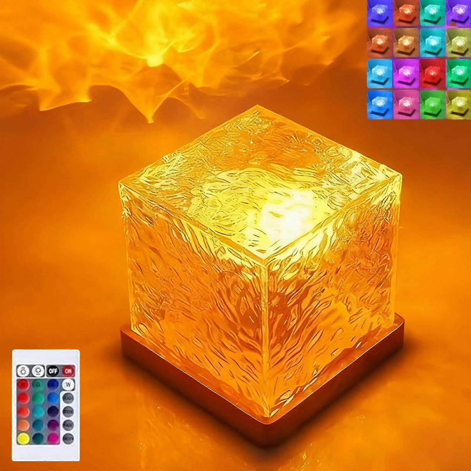 Aurora Borealis Projector with 360° Coverage, 16 Colors, Adjustable Brightness for Bedroom (#B Remote Rechargeable)