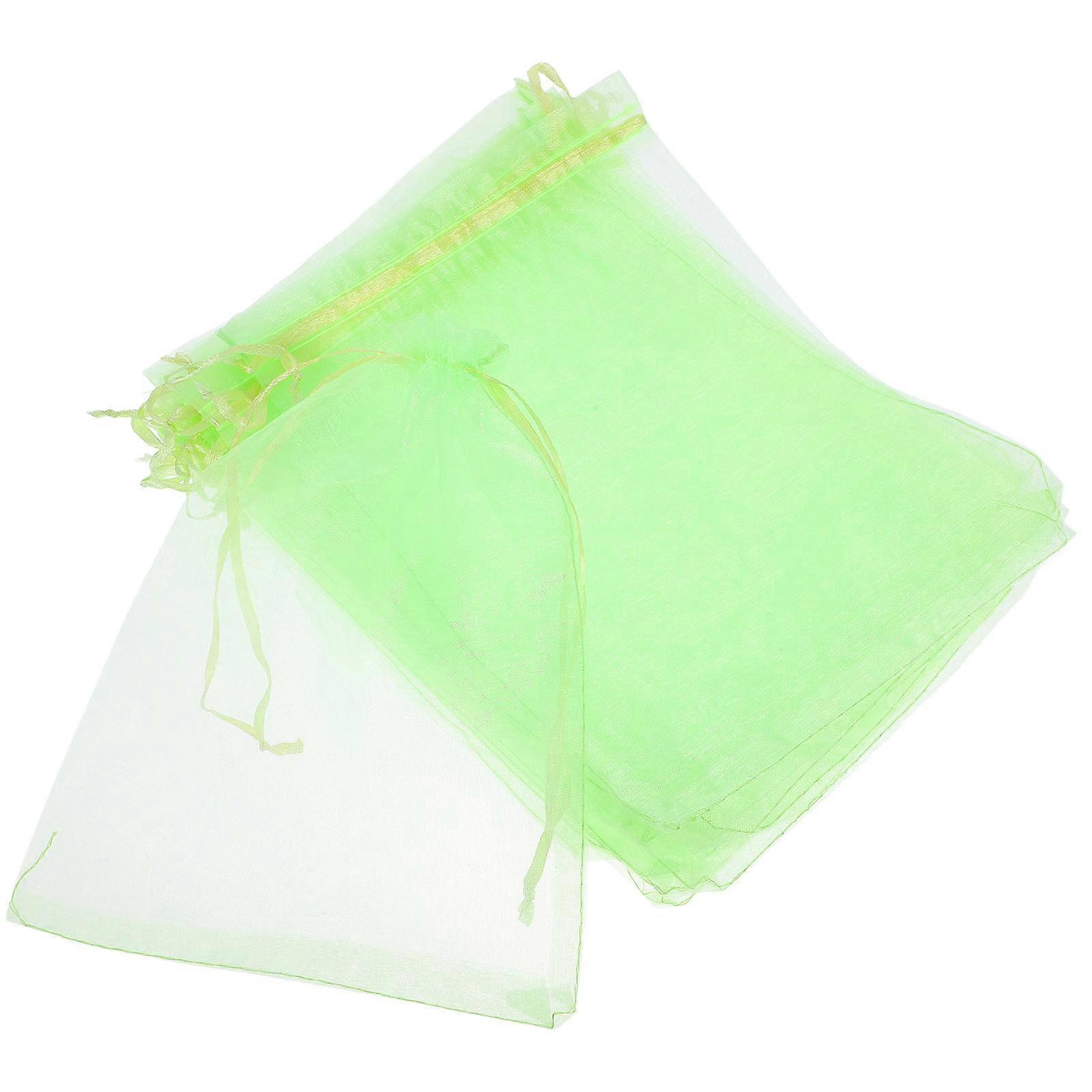30Pcs Drawstring Fruit Bags for Garden Protection Durable Mesh Netting