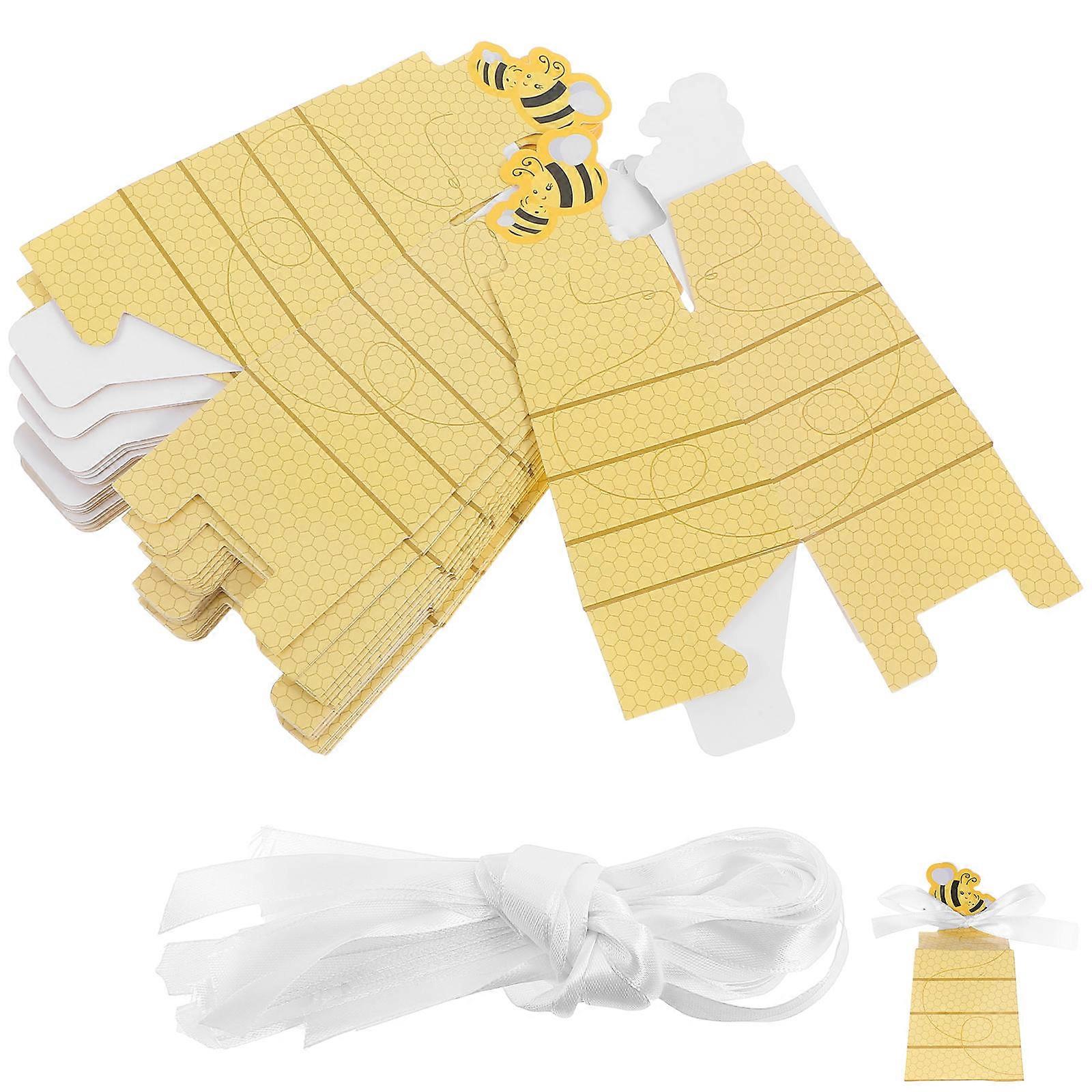 Candy Box Bowknot Boxes for Holding Candies 25Pcs