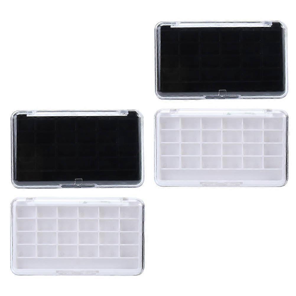 Eyeshadow Pallets Empty Box for Storage Use with 8Pcs DIY Tray for Women