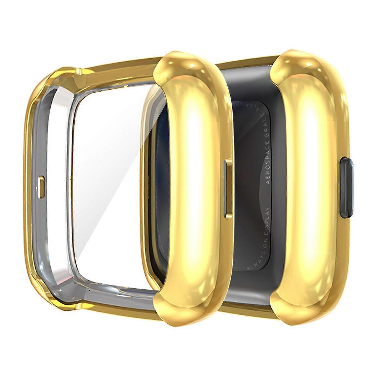 All-round Protective Electroplating TPU Watch Shell for Fitbit Versa 2