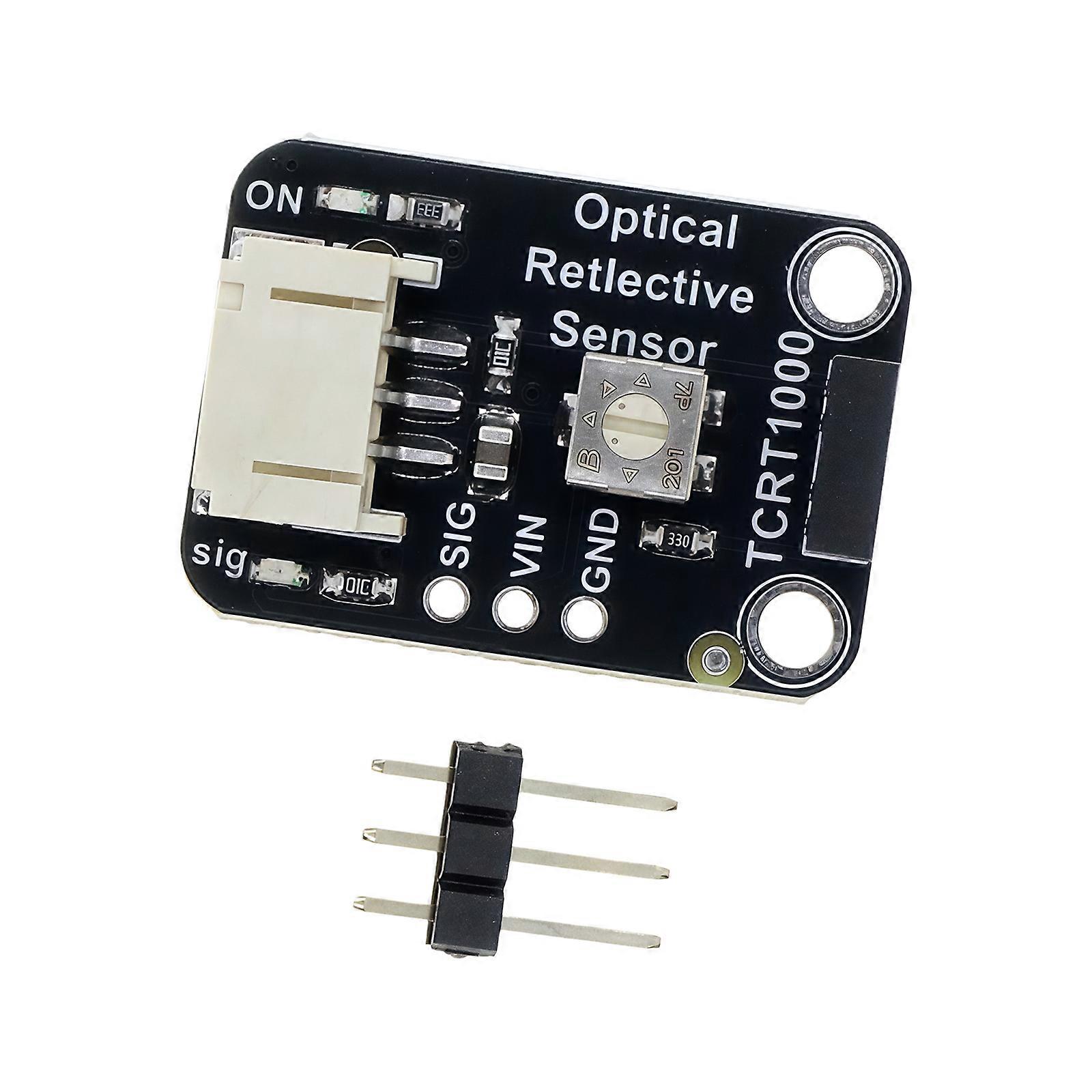 3.3-5V TCRT1000 Object Detection Sensory Module Light Sensory Environmental Light Module for Car Robot Accessories Multicolor